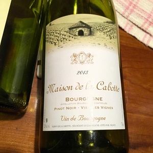 Maison de la Cabotte Pinot noir 2013